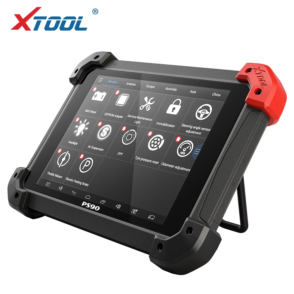 

XTOOL PS90 Auto diagnostic system obd2 key programmer tool odometer adjustment full system Android EPB ABS DPF Update Online NEW