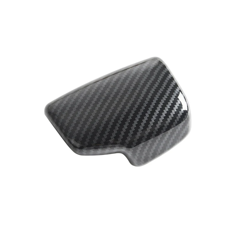 Car Styling Carbon Fiber Texture Interior Gear Shift Knob Head Cover Protective Trim For Audi A4 B9 A5 2017 2018 Q7 2016 - | Автомобили и