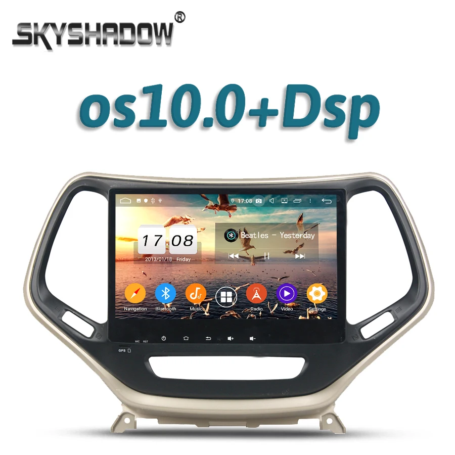 DSP IPS Android 11 4 Гб + 32 ГБ 8-ядерный автомобильный DVD-плеер GPS Google map RDS радио wifi Bluetooth 5.0 TV