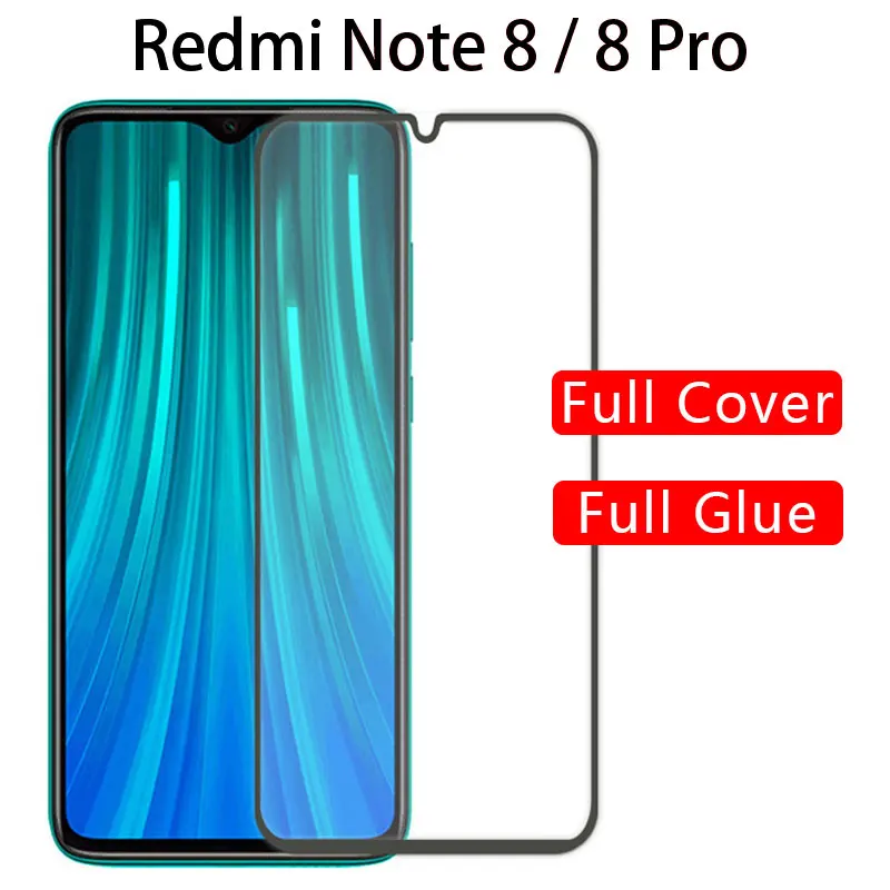 Чехол из закаленного стекла для xiaomi redmi note 8 pro защитный чехол аксессуары телефона