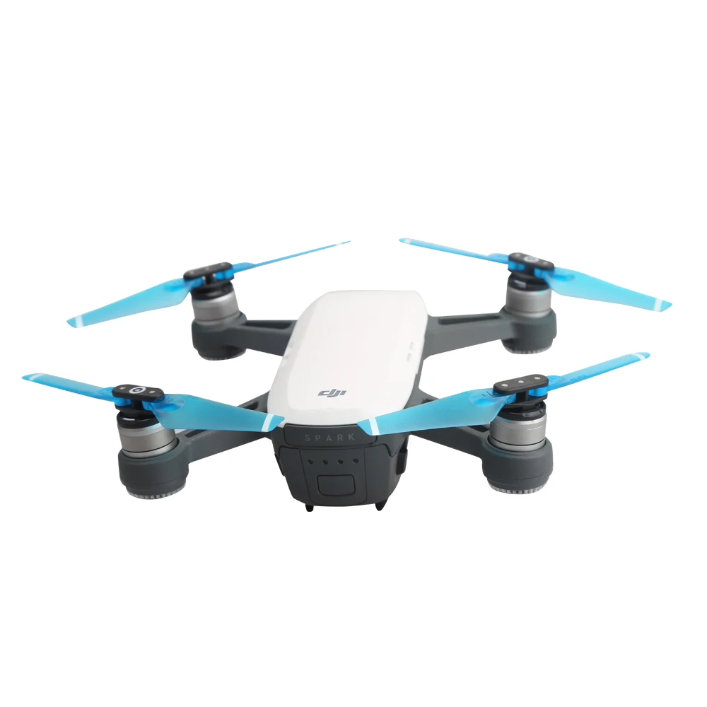 4 шт. пропеллеры для DJI Spark Drone с полупрозрачными лезвиями запасные части