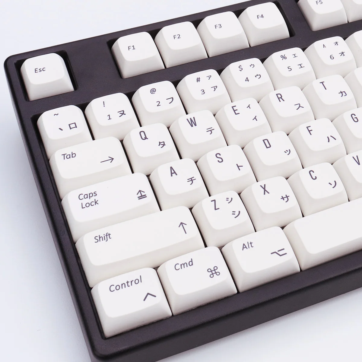 

155 Keys XDA Profile DYE-Sub Japanese PBT Keycap Minimalist White Theme Suitable For Mechanical Keyboard Sublimation NP Profile