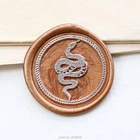 Штамп для печати змеи, штамп для печати растений, праздничный восковой печати комплект печатей, вороны Hugin пригласительные печати, подарочная упаковка мунин скандинавской мифологии печать