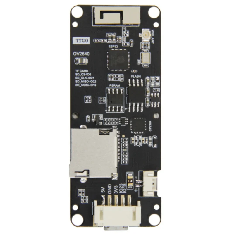 TTGO модуль камеры T-Camera Plus ESP32-DOWDQ6 8MB SPRAM OV2640 1 3 дюймовый экран задней | Электроника