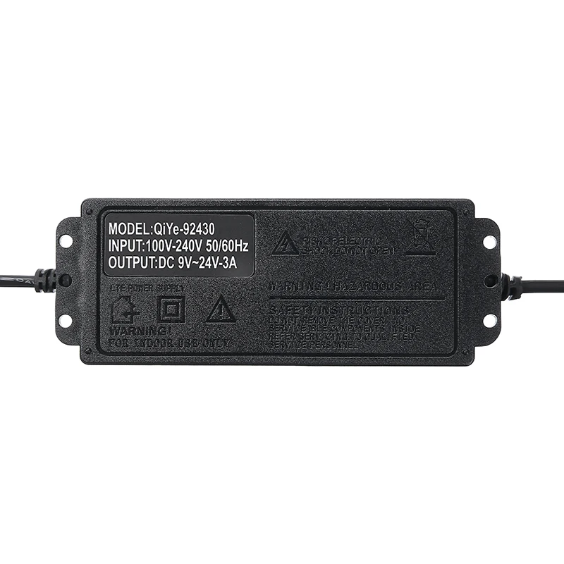 Регулируемый адаптер питания с вилкой европейского стандарта 3 12 В/9 24 В