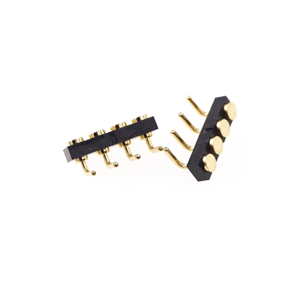 5 шт. Контактная Пластина Pogo Pin 4 2 54 мм Шаг позиции 3 Высота PCB прямоугольный женский