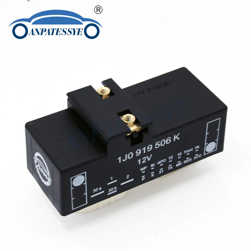 Релейный Радиатор вентилятора охлаждения 1J0919506K 1J0 919 506K SE0027 Модуль блока