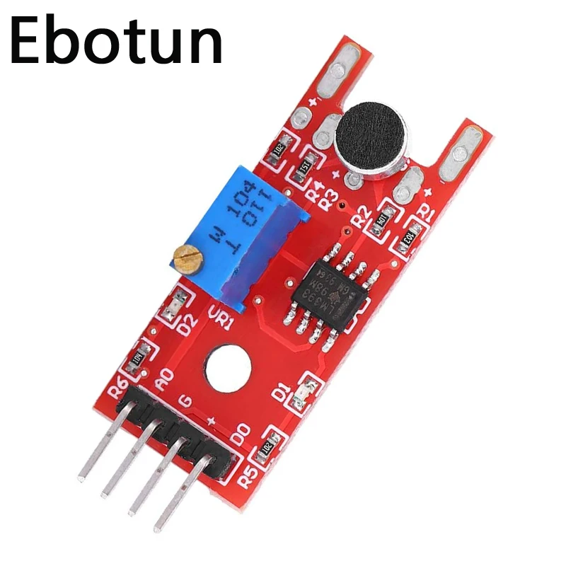 Для микрофона голосовой модуль датчика звука для Arduino аналоговый цифровой
