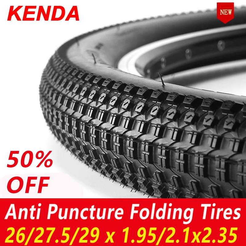 

Kenda Bicycle Tire Pneu 26/27.5/29x1.95/2.1/2.35 Mountain BMX Bike Folding Tires Anti Puncture Stab Ultralight MTB Cycling Tyre