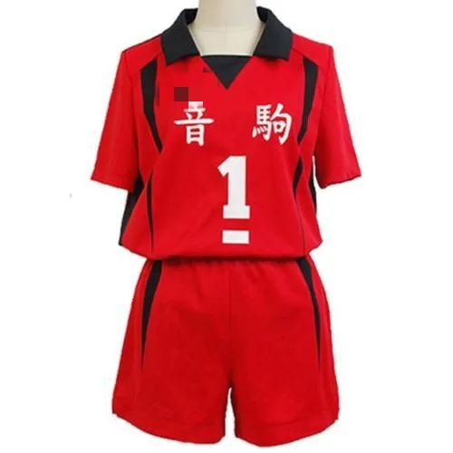 Аниме Haikyuu Nekoma школьная форма Kuroo Tetsurou/kozumekenma Джерси № 1 и №. Костюм униформы для