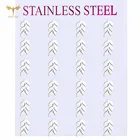 Лидер продаж, Модные женские ювелирные изделия, серьги-гвоздики в виде листьев для милой девушки, аксессуары из нержавеющей стали, лучший подарок для девушки