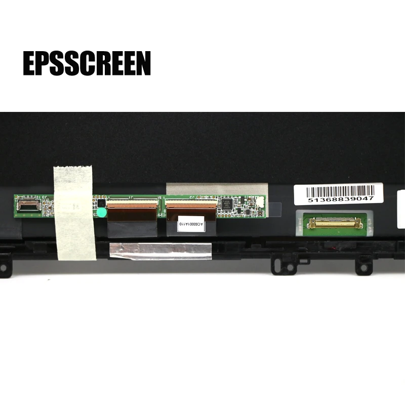 

15.6 touch lcd assembly screen for lenovo Yoga 15 Laptop (ThinkPad) 20DR/20QD display digitizer panel replace monitor +BEZEL FHD