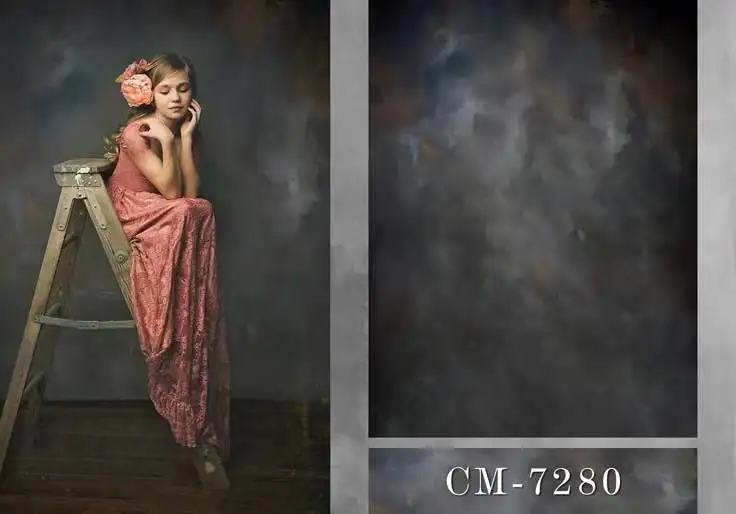 MEHOFOTO Grunge Solid Wall Self Portrait Wedding Baby Photography Backgrounds Customized Photographic Backdrops For Photo Studio - Цвет: Светло-коричневый