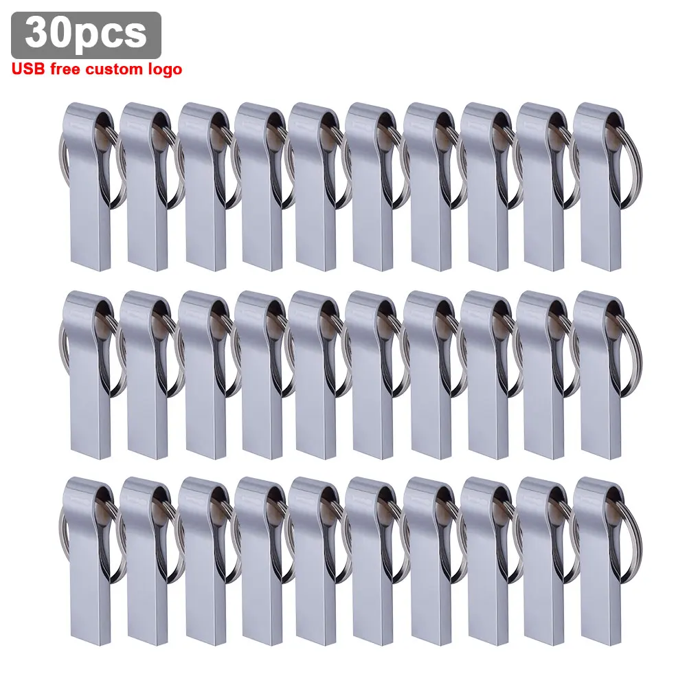 30 шт./лот USB 2 0 флэш накопитель высокого качества 4 ГБ 8 16 32 водонепроницаемый usb