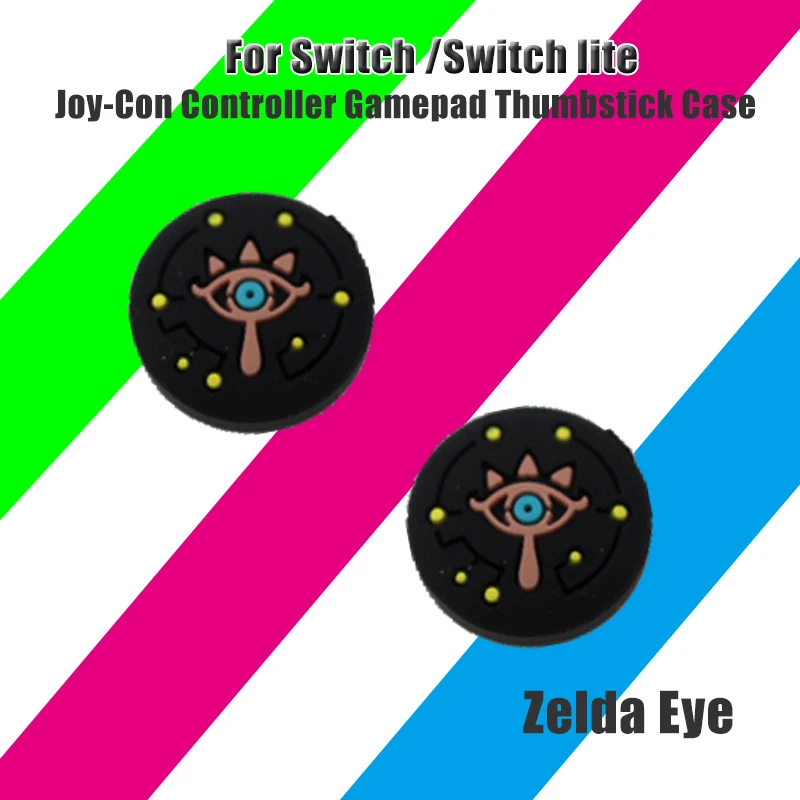 zelda Eye Чехол для джойстика, джойстик для джойстика, ручка для Pokemon Pocket Monster, игровой переключатель, переключатель NS Joy-Con, джойстик для геймпада, чехол для джойстика - Цвет: zelda Eye