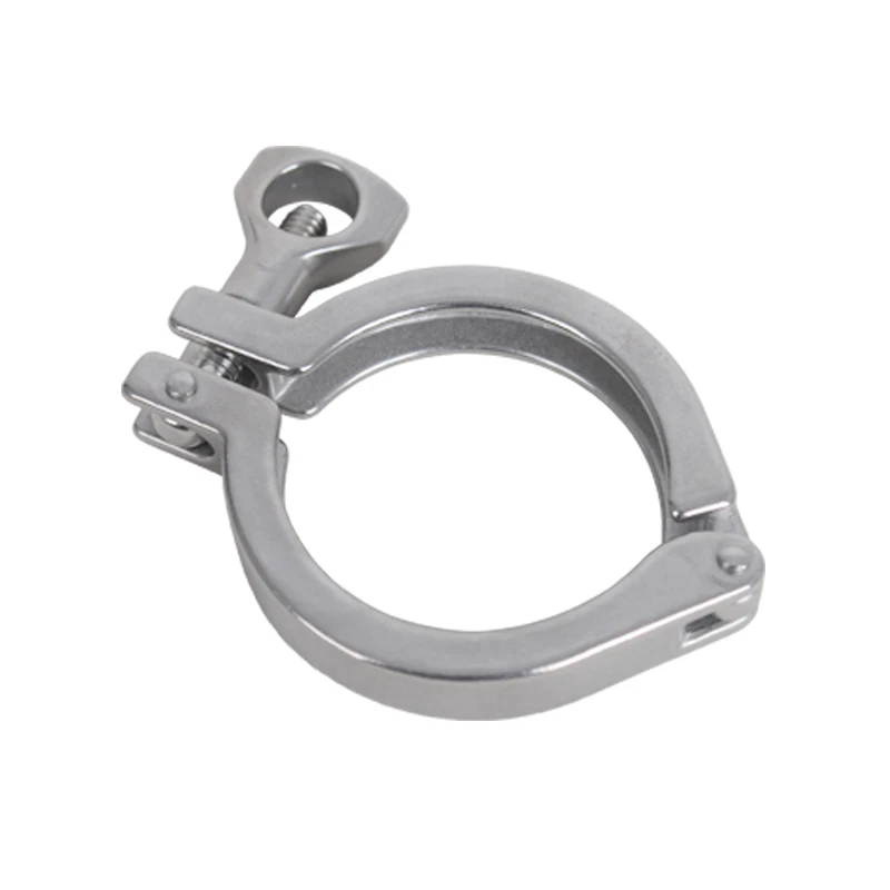 

3.5" Sanitary Stainless Steel SUS304 Pipe Clamp Tri Clover Single Pin Tri Clamp for 102MM OD Ferrule-in Pipe Fittings