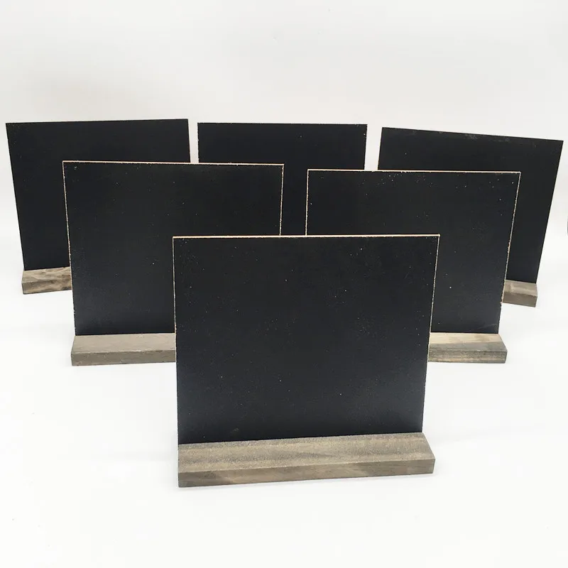 Мини Настольная доска для вывесок Свадебные Diy украшения деревянная рамка