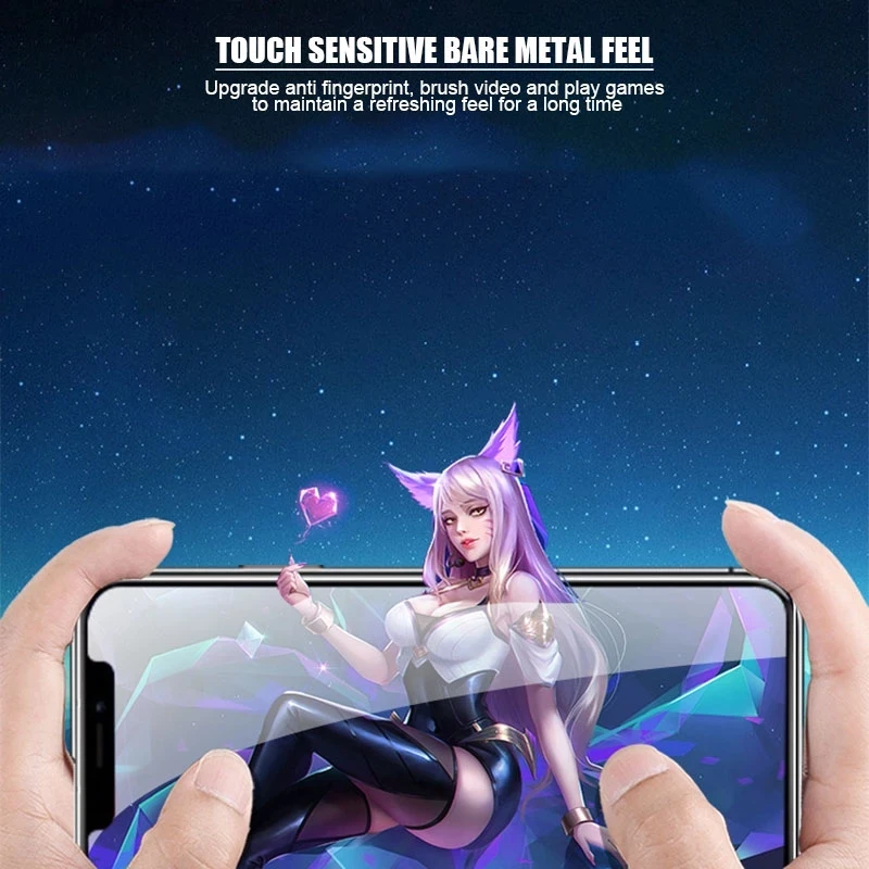 Pel&iacute;cula de hidrogel de cobertura completa para IPhone, protectores de pantalla para IPhone 11, 12, 13 Pro Max, 6, 6s, 7, 8 Plus, XR, X, XS MAX, sin cristal, 2 uds.-5