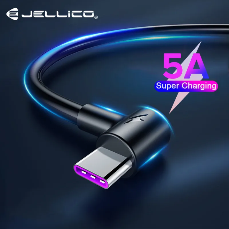 5А кабель Supercharge usb type C для huawei P20 P30 Pro Quick Charge 4 0 3 быстрой зарядки samsung S9 S10 USB C|Кабели