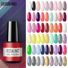 Гель-лак для ногтей, полуперманентный, Зимние Цвета, УФ светодиодный ная основа, верхнее покрытие, дизайн ногтей, гибридные Лаки, гель для ногтей ROSALIND