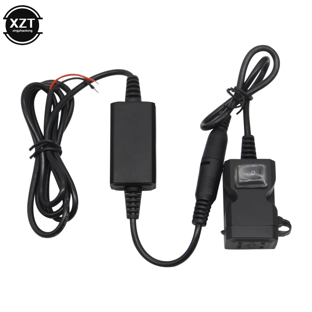 Dual USB Port Waterproof Motorcycle Handlebar Charger 12V 5V 1A/2.1A Adapter Power Supply Socket for Mobile Phone image 3