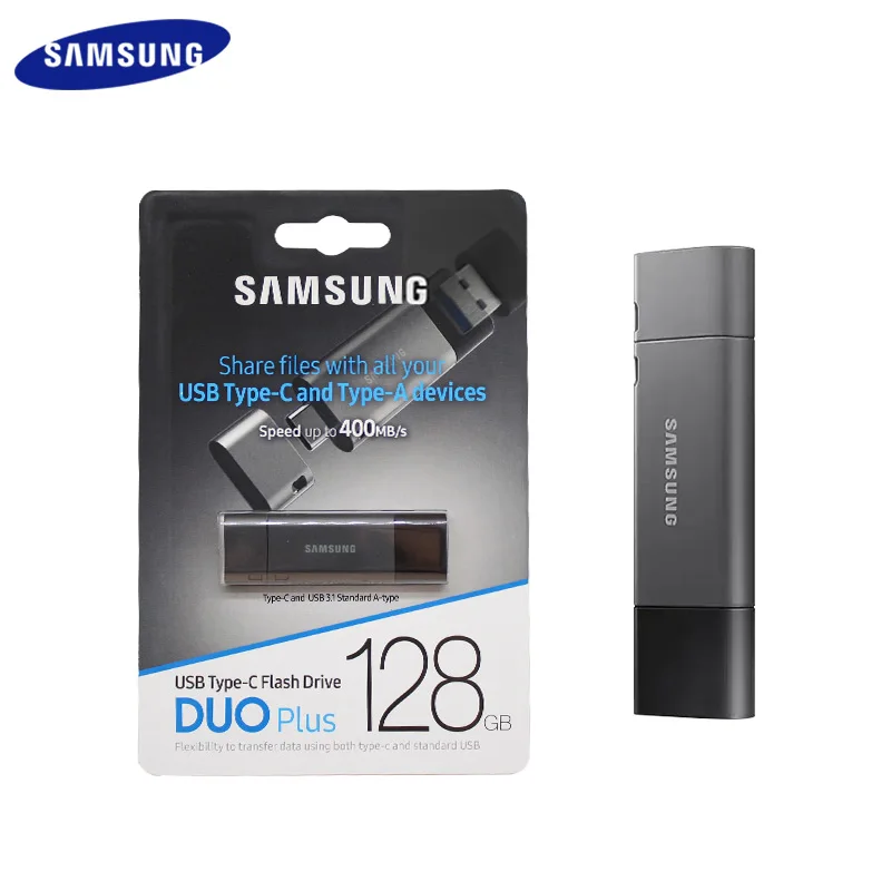 

Samsung DUO Plus USB 3,1 флеш-накопитель 32 Гб 64 Гб Тип C карта памяти 128 ГБ 256 ГБ металлическая Флешка для смартфона планшета компьютера