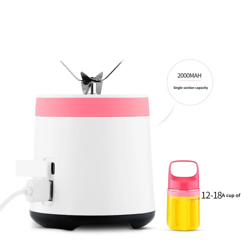 Мини портативный соковыжималка бутылка Электрический фруктовый сок блендер