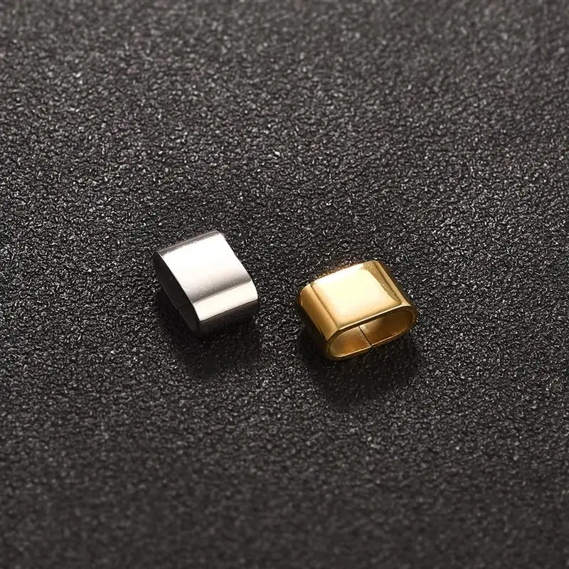 10*4 мм разделительные бусины из нержавеющей стали для изготовления ювелирных