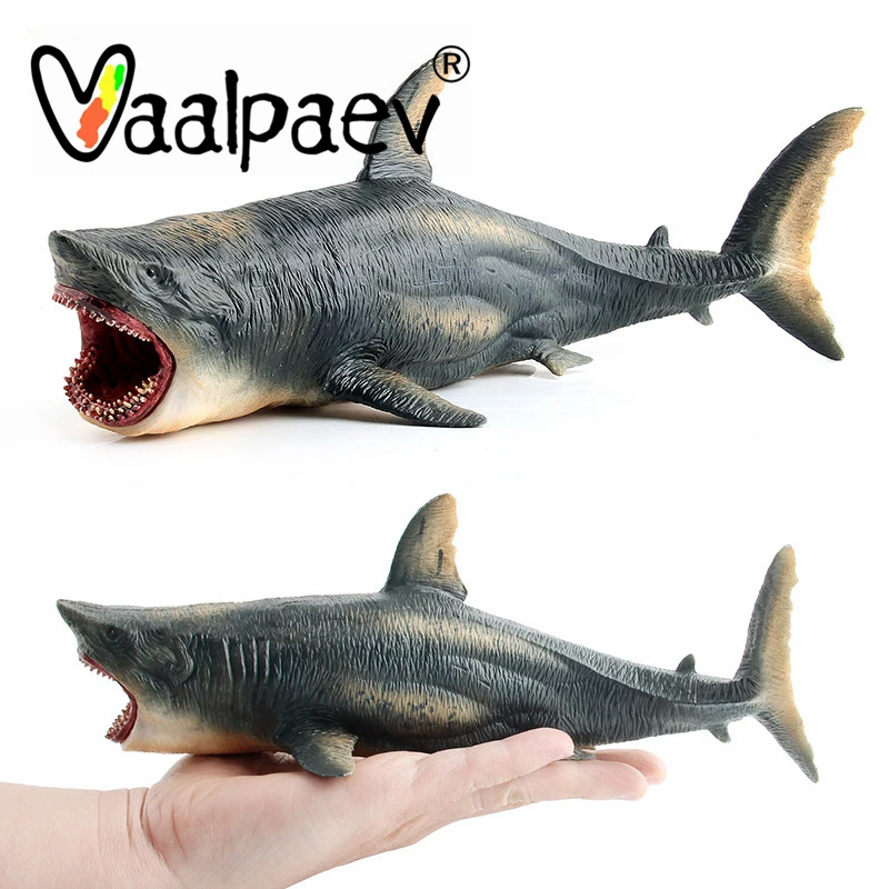 Фигурка Большая Белая Акула мегалодон морская жизнь морской океан животные рыба