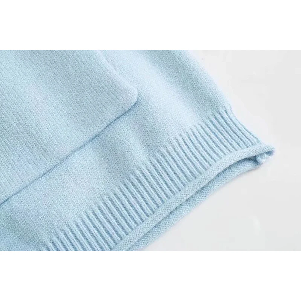 

2020 New Autumn Winter Women Knit Cardigan Long Sleeves O-Neck Cropped Chic Sweater Tops femme vetement ropa mujer