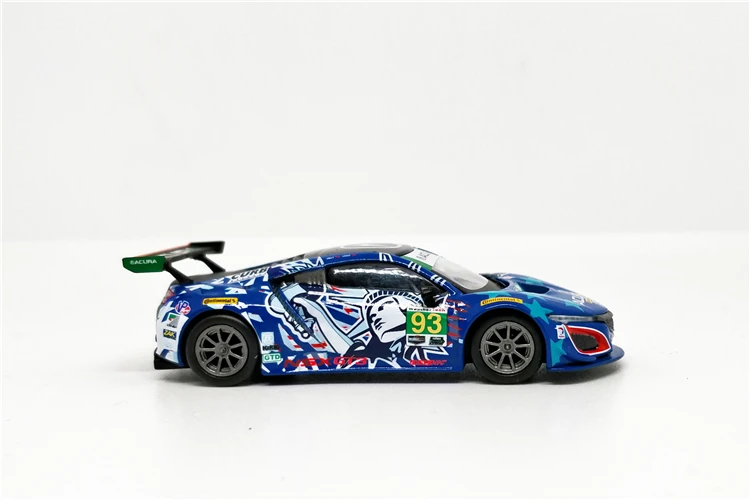 1:64 MINI GT Acura NSX GT3 #93 IMSA Watkins Glen 2017 LHD литая модель автомобиля|Наземный транспорт| |