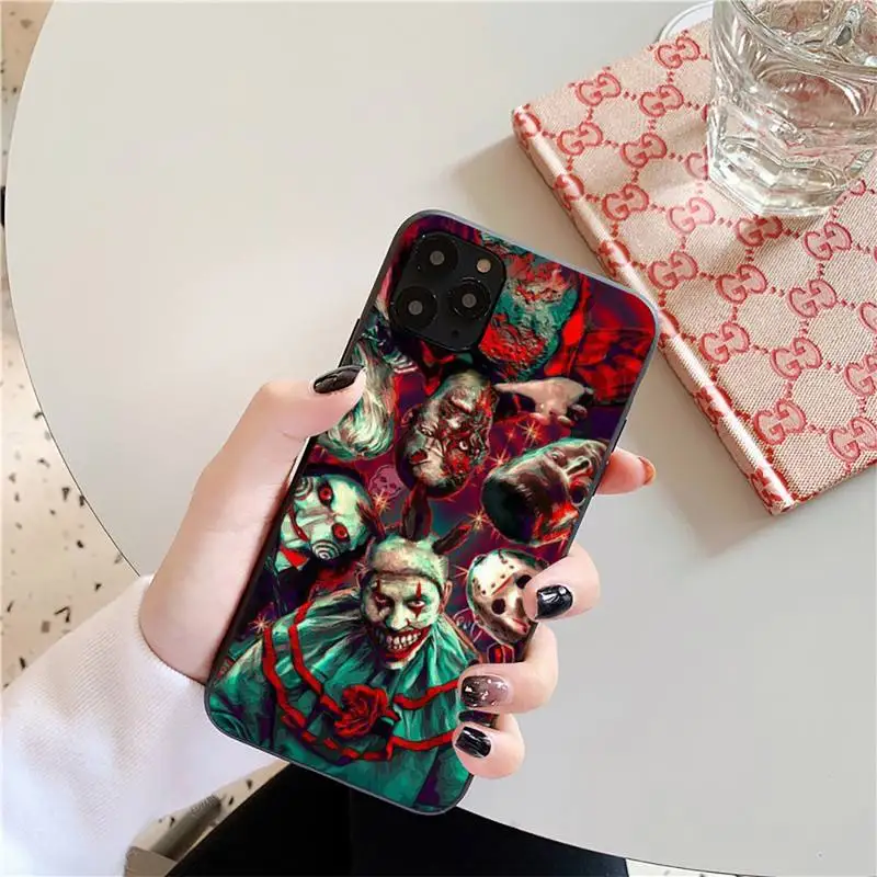 

Yinuoda Classic movie Horror Character Soft Phone Cover For iPhone 11pro MAX 8 7 6 6S Plus X XS MAX 5 5S SE XR Fundas Capa