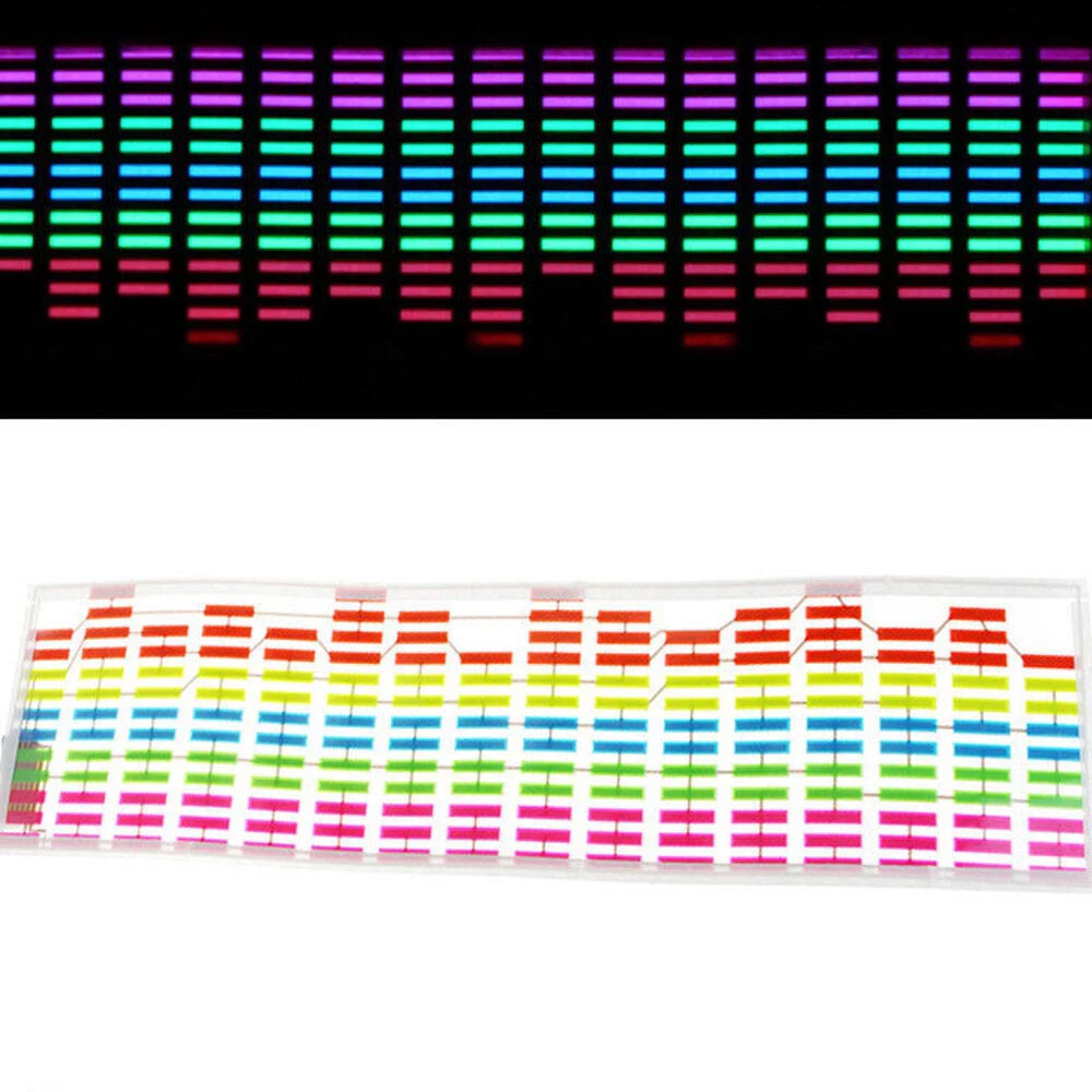 Автомобильный декоративный светильник Rgb светодиодный музыкальный ритм вспышки
