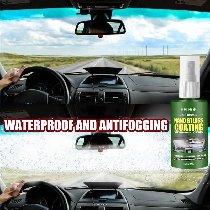 30 мл долговечное средство против дождя запотевания защита от прозрачное зрение