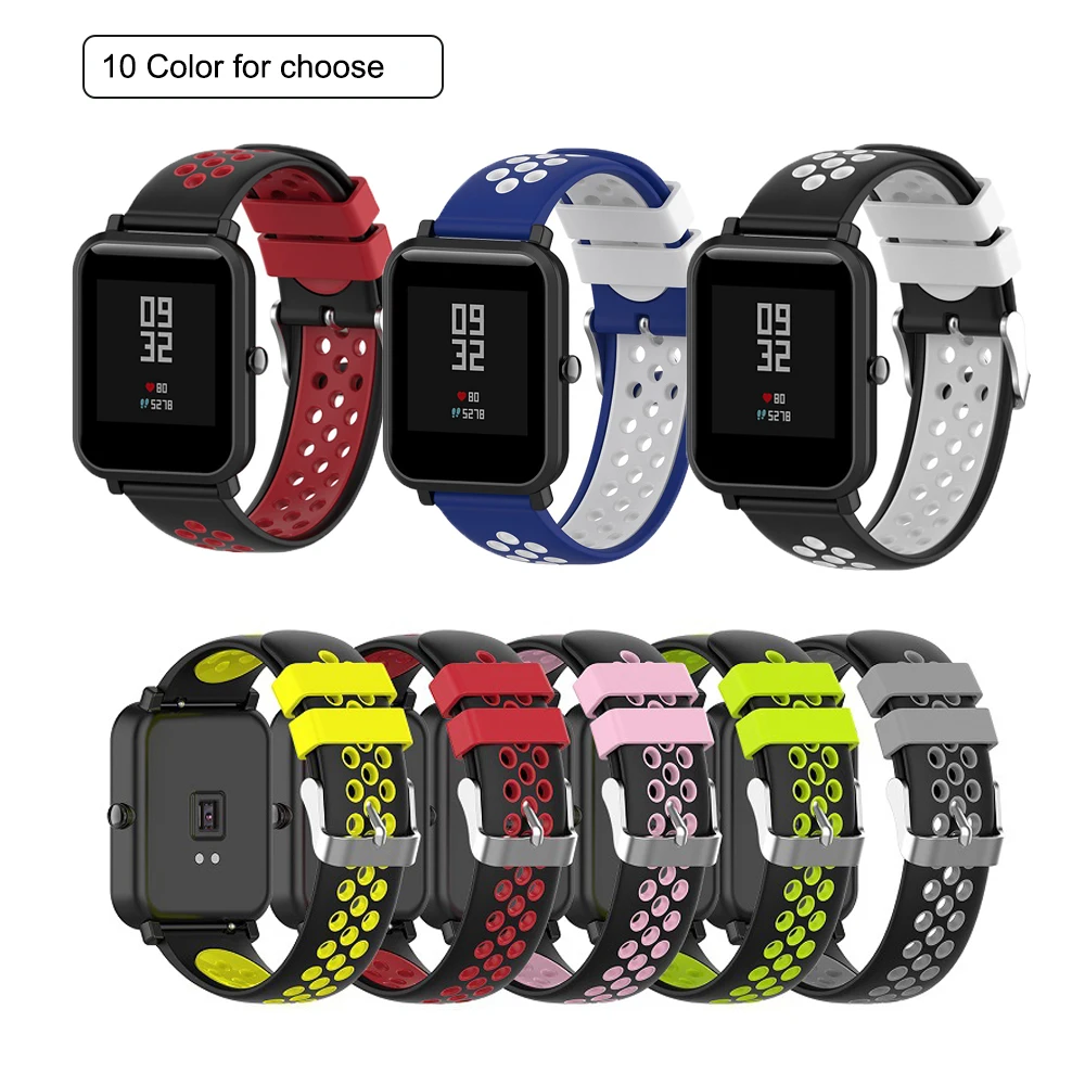 

Ремешок силиконовый для смарт-часов Xiaomi Huami Amazfit GTS, 20 мм