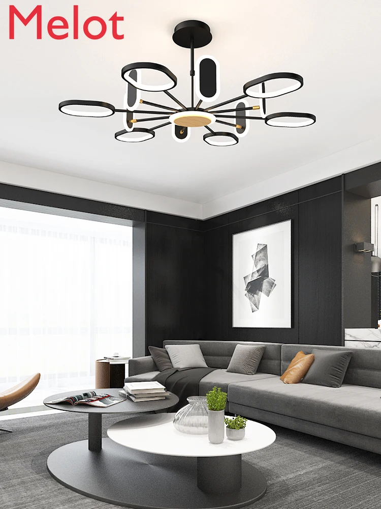 

Living Room Chandelier Modern Simple Creative Personality Atmospheric Light Luxury Lamps Dining-Room Lamp Lighting