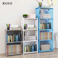 multi layer diy simple bookshelf easy assembly bookcase can be moved childrens debris rack shelf home furniture book shelf 2021