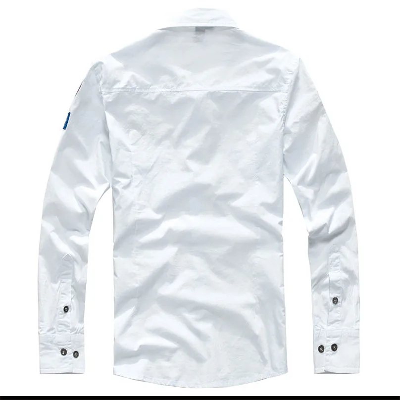 Мужские военные длинные рубашки для мальчиков летние рубашки-поло детей