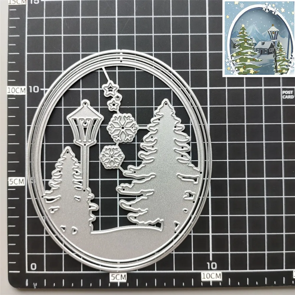 (29 стилей) 2021 Новинка Рождественская елка олень металлические режущие штампы
