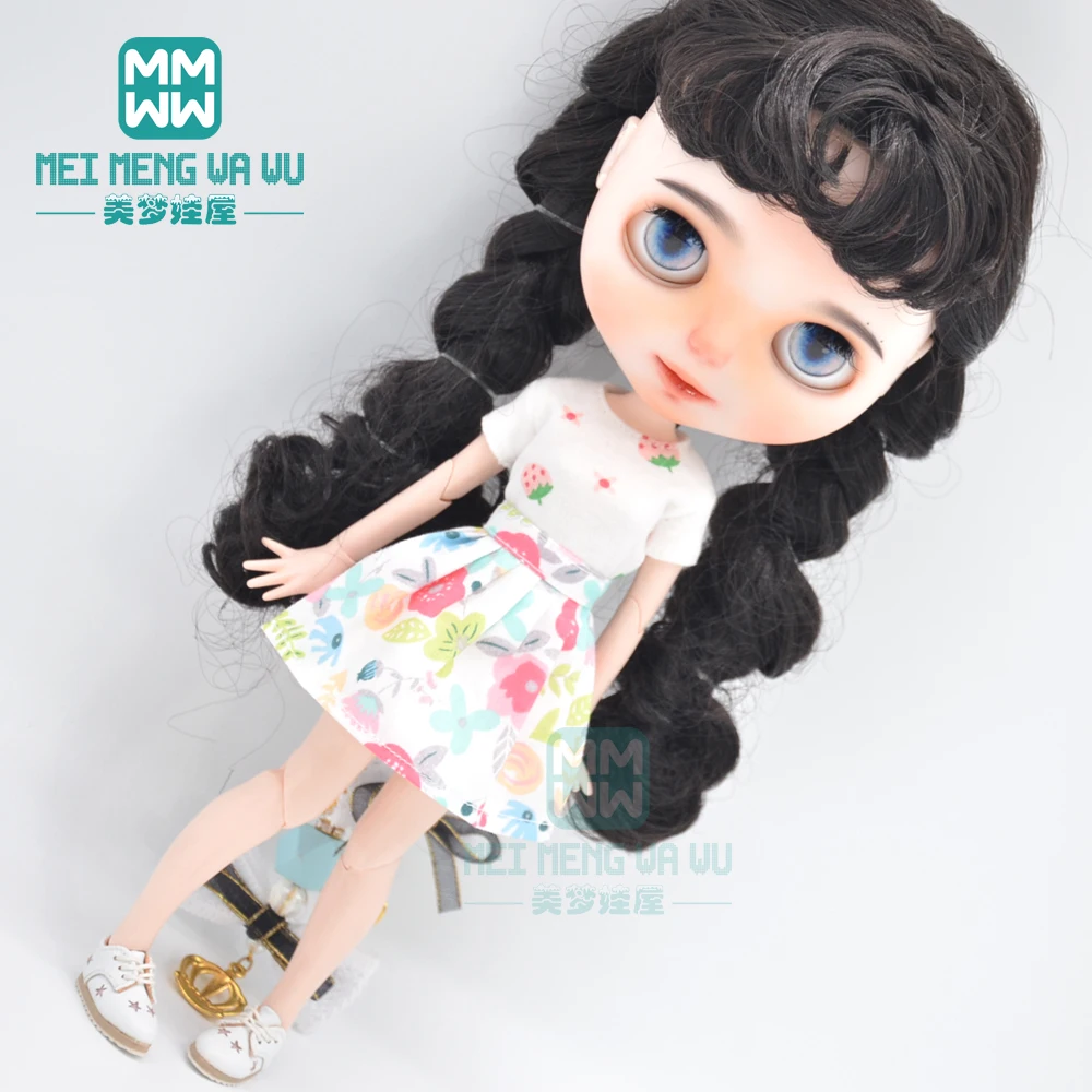 Одежда для куклы Blyth аксессуары модные футболки обувь мини юбка Azone ob24 ob27 28 30