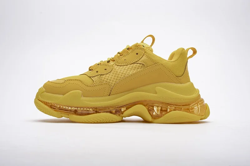 

Original Top Quality Fashion Casual shoes Platform Triple S Dad Men Women Black cheap Sport Sneaker Leisure Vintage Trainers