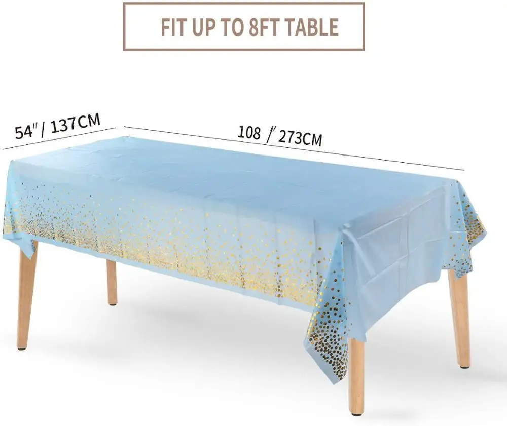 10 шт. набор одноразовых украшений для вечеринки в честь Дня Рождения посуда синий