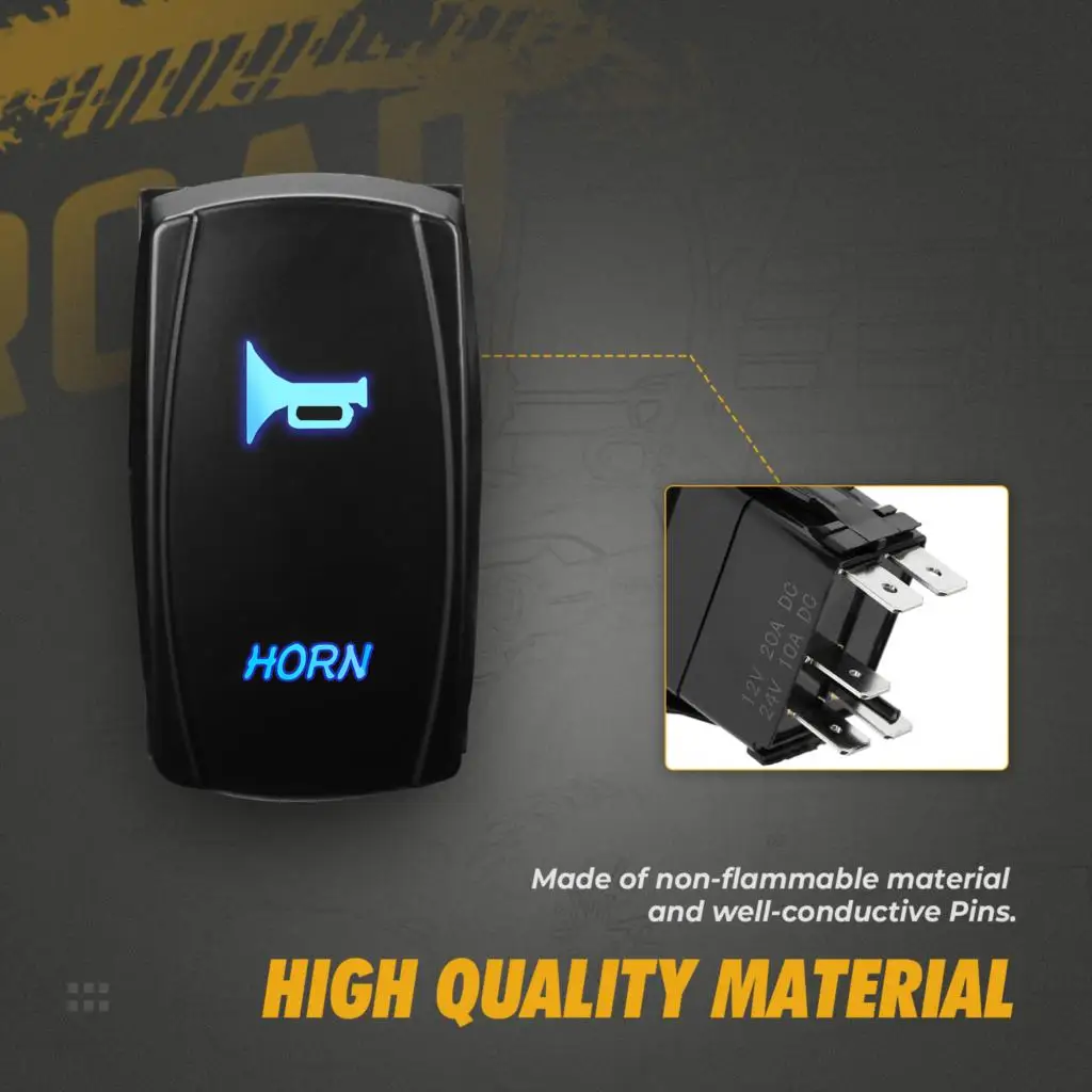 

Комплект громкого сигнала для Can-Am Maverick X3 UTV, комплект громкого сигнала с кулисным переключателем для Polaris RZR 1000 XP для CF moto