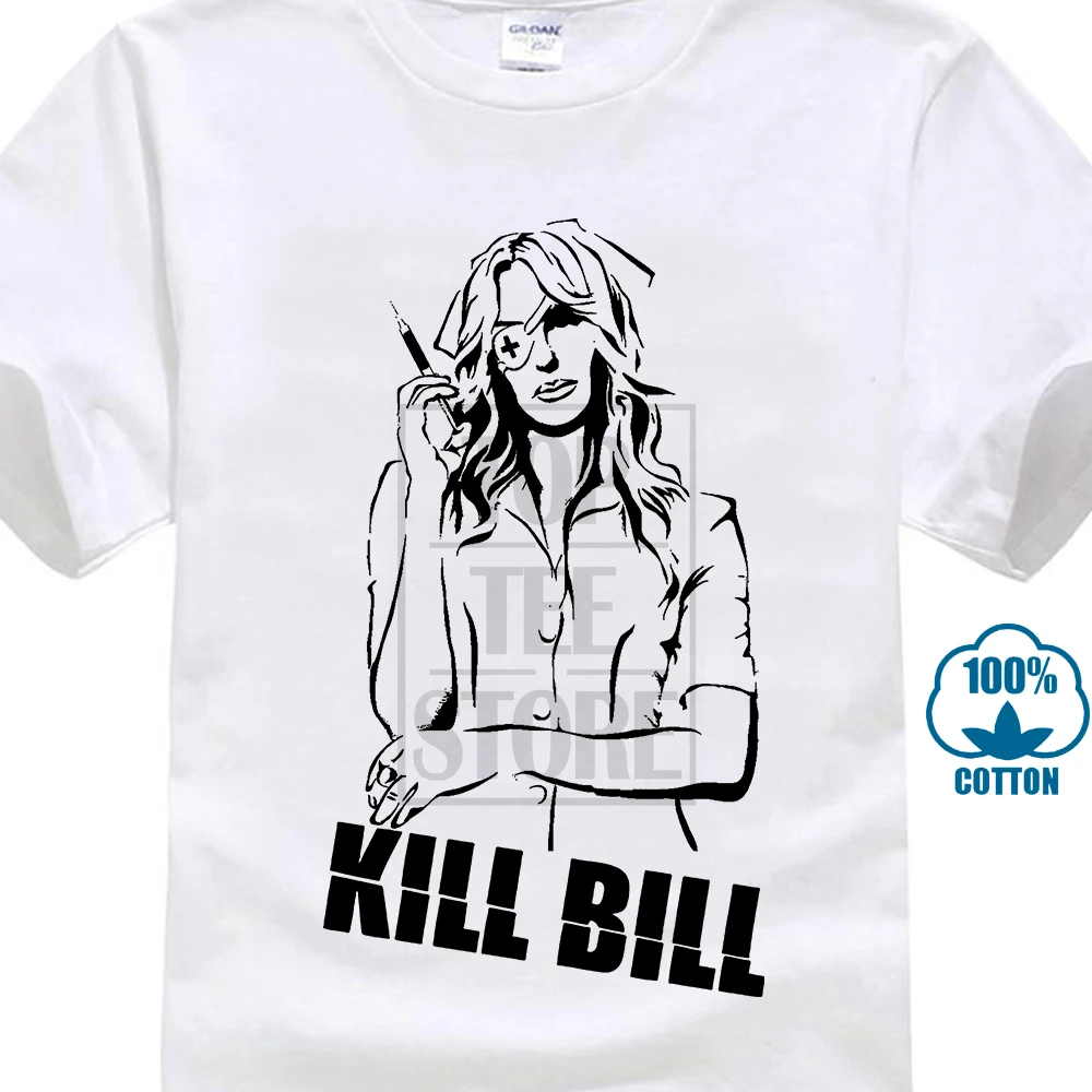 

Kill Bill V3 Movie Poster Quentin Tarantino T Shirt White All Sizes S 4Xl