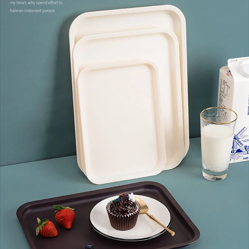 Кухня Услуги лоток Пластик контейнер для хранения Творческий Блюдо Подачи