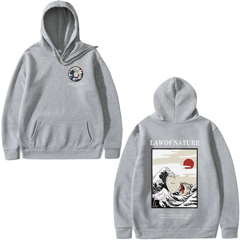 

Autumn Print Men's Hoodie Hooded Street Costume Japanese Style Couple Hoodie Indoor Outdoor Casual Sports Hoodie