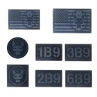 3d печать командаDEVGRU Ir тактические военные нашивки ПВХ отражающие значки США нашивки с национальным флагом