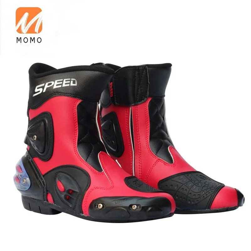 

Motorcycle Riding Shoes Men's Four Seasons Drop-Resistant Waterproof Non-Slip Breathable Off-Road Boots Racing Shoes Motorcycle