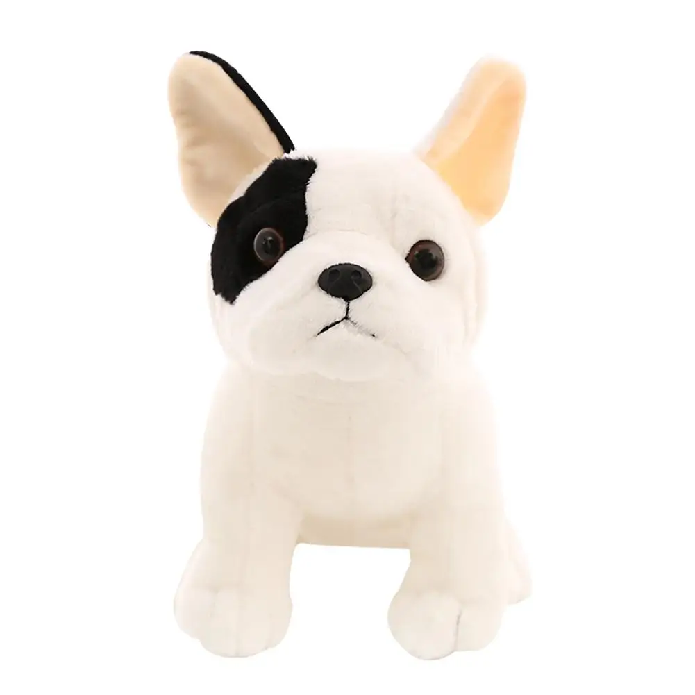 Прекрасный милый французский сидящий бульдог Кукла Плюшевая мягкая обнимающая