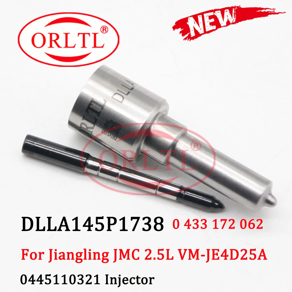 

ORLTL Diesel Nozzle DLLA145P1738 0 433 172 062 Injector Sprayer DLLA 145 P 1738 (0433172062) For Jiangling JMC 0 445 110 321